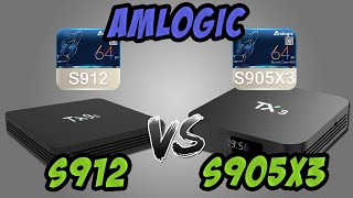 Amlogic S912 vs Amlogic S905x3 [upl. by Assilla435]