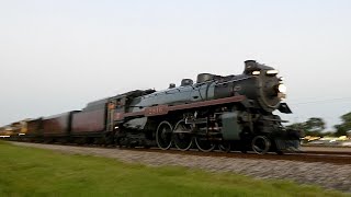 CP 2816 Leads The Final Spike Excursion Train In Rosenberg Texas on 5252024 [upl. by Basir]