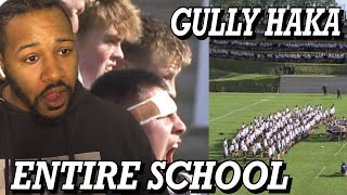 THE GULLY HAKA  ENTIRE SCHOOLS TURNS OUT TO PERFORM HAKA  REACTION [upl. by Graehme]