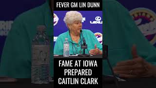 Caitlin Clark Dealing With Fame At Iowa Helped caitlinclark shorts [upl. by Lemire852]