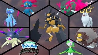 Cómo evolucionar TODOS LOS NUEVOS POKEMON en Pokémon Legends Arceus [upl. by Ecidnak]