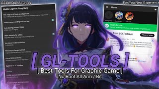 New Update⚡GLTools Latest Version Optimal Best For Graphic Game🚀  No Root [upl. by Eejan633]