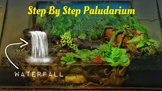 We made a Paludarium with a Waterfall Heres How [upl. by Proudlove586]