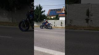 Acceleration yamaha MT09 amazing sound quickshifter motorcycle motorbike exhaustsound mt09 fun [upl. by Noslien]