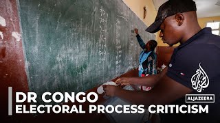 DR Congo elections Church observers critical of electoral process [upl. by Gabbert237]