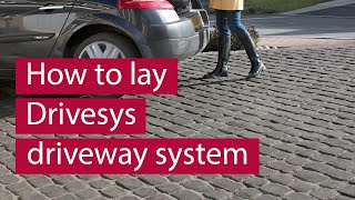 How to install Drivesys Driveway System [upl. by Nnylirret]