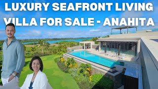 Sea view luxury villa at Anahita Golf Estate  Mauritius sland [upl. by Dlared]