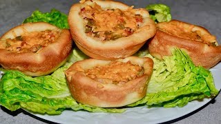 recette de Mini tarte au thon express تارتولات بالتون خفيفة و بنينة من اروع الوصفات الرمضانية [upl. by Nere]