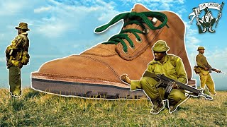 Unboxing barefoot boots designed for African Rangers Jim Green [upl. by Eilram]