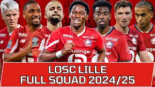 LOSC LILLE FULL SQUAD SEASON 202425  LOSC Lille Official Squad [upl. by Teria]