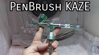 Unboxing and Review Penbruh Airbruh KAZE Set AB 180 K [upl. by Adekam]