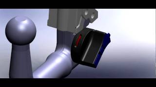 animation of ACS Systems detachable towbar [upl. by Arehsat395]