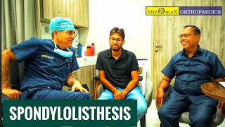 Spondylolisthesis treated by MIS Technique [upl. by Eelyme]