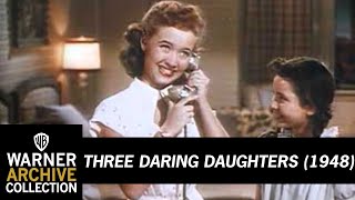 Original Theatrical Trailer  Three Daring Daughters  Warner Archive [upl. by Geri]