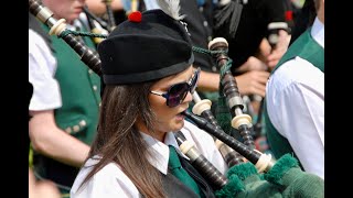 The ladies gentlemen boys and girls of the Dufftown Highland Games 2014 [upl. by Lig783]