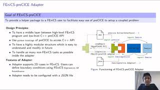 The FEniCSpreCICE adapter Ishaan Desai preCICE Workshop 2021 [upl. by Leticia153]