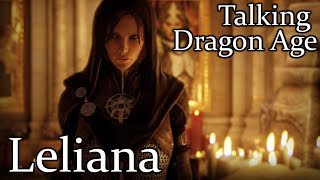 Talking Dragon Age Leliana [upl. by Atilrak]