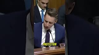 Sen Hawley “You Say The Law Doesn’t Work” [upl. by Ahsotal]