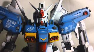 Gundam Review PG Gundam GP01Fb pt07 [upl. by Debera]