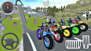 Motocross Extreme Dirt Bikes Racing Simulator 3  Offroad Outlaws Android  IOS Gameplay FHD [upl. by Romulus665]