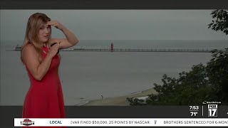 Forecasters Final Funnies Candace Monacellis Last Day on FOX 17 7a [upl. by Irabaj]