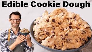 The BEST Edible Cookie Dough Recipe [upl. by Huckaby326]