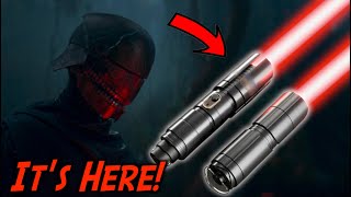 quotThe Strangerquot Qimirs Neopixel Lightsaber Is Here Star Wars the Acolyte Artsabers [upl. by Jegar46]