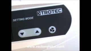 dehumidifier model TTK100E  Vacker Dubai UAE [upl. by Kurtzman]