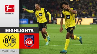 Dortmund Ranks 1  Borussia Dortmund  1 FC Heidenheim 1846 42  Highlights  MD 3 – 202425 [upl. by Faus]