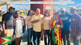 CARIBBEAN SUPER CENTER CUSTOMER APPRECIATION DAY40 YEARS IN BUSINESS [upl. by Aietal]