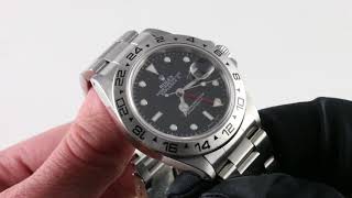 Rolex Explorer II 16550 Luxury Watch Review [upl. by Cory]