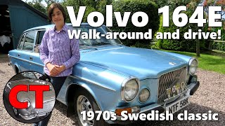 1972 Volvo 164E walkaround and drive  Classic 1970s Swedish car in ten minutes [upl. by Sailesh]