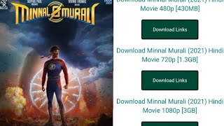 How to watch Minnal Murali Full Movie  Download Minnal Murali Movie in HindiMalayalam  Netflix [upl. by Arleen777]