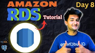 Day 8  Amazon RDS Tutorial Complete Hands ON [upl. by Minton]