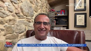 Carlo Conti alla guida del Festival di Sanremo  La Vita in diretta 22052024 [upl. by Enorel407]