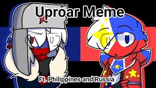 Uproar MemeCountryhumansHappy Independence Day Philippines and RussiaRushed and Lazy [upl. by Laemsi]