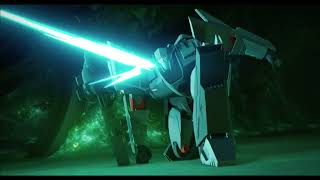 Transformer Earthspark German Starscream vs Megatron [upl. by Anaert]