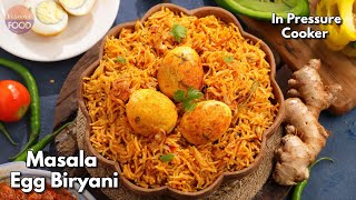 కుక్కర్లో ఓ అద్భుతం ఈ మసాలా ఎగ్ బిర్యానీ  Easy amp Simple Spicy Masala egg biryani recipe in cooker [upl. by Dami]