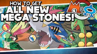 Pokémon Omega Ruby and Alpha Sapphire  All New Mega Stone Locations Guide [upl. by Herold]