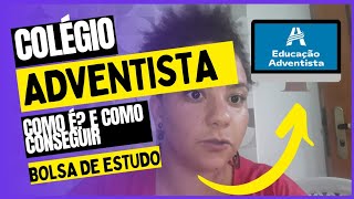 Educação Adventista  Como concorrer a bolsa de até 100 no Colégio Adventista  Minha experiência [upl. by Nosnehpets441]