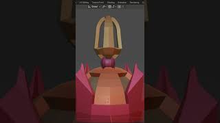 Timelapse modeling in Blender of 3D cybernetic asset blender [upl. by Ydasahc]