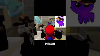 Mario goes to prison meme found from JustSomeFellowRedCrewmate2  shorts mariomemes aivoice voiceover [upl. by Talia731]