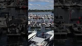 Montreal Boat Show livegiveandtravel youtubeshorts boats montreal summer [upl. by Bertram993]