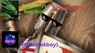 Bread Boys reaction 3 videos in one Ftkamekboy7652 [upl. by Yerxa]