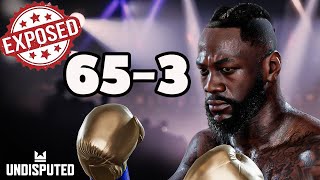 653 WILDER PLAYER GETS EXPOSED UNDISPUTED BOXING [upl. by Leiba379]