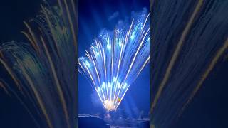 12quot inch 130s Blue Fireworks Fan Cake jeetonfireworks 吉腾12寸130发扇形组合 [upl. by Nilac690]