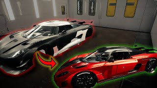 Resucitando un KOENIGSEGG AGERA car mechanic simulator 2021 [upl. by Alasdair273]