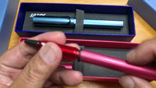 Lamy ALStar Aquatic and Fiery 2024 Limited Edition ใช้กล้อง action ถ่าย เลยไม่ค่อยชัด [upl. by Oremar293]