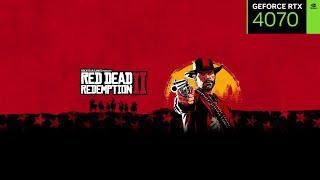 Red Dead Redemption 2 Vulkan vs DX12 Nvidia RTX 4070 1440p [upl. by Gaige]