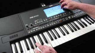 Korg Pa600 Video Manual  Part 2 Sounds [upl. by Melise]